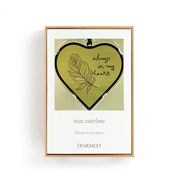 Heart Sun Catcher | Yellow
