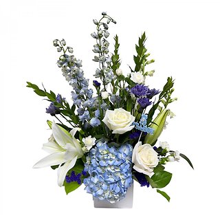 New Baby Boy Bouquet