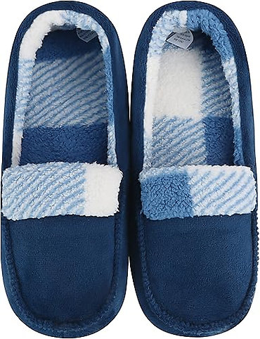 Snoozies Slippers- Men- Blue