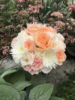 Peach Paradise Bridal Bouquet