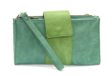 Wristlet/Crossbody Clutch | Turquoise/Green