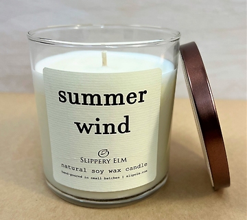 Slippery Elm Candles | Summer Wind