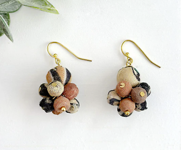 Kantha Desertscape Drop Earrings