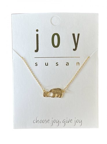 Necklace | Mama Bear (Gold)