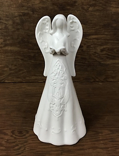 Embossed Angel With A Book