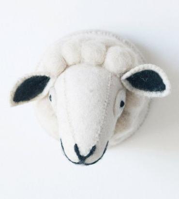 Sheep Head Wall Decor