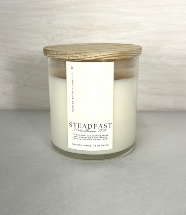 Steadfast Candle - White Oak & Vanilla