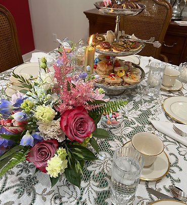 Tea Party Centerpiece