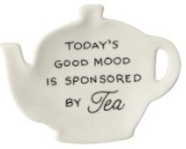 Tea Bag Holder | \"Today\'s Good Mood...\"