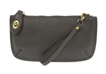 Wristlet/Crossbody Clutch | Dark Grey