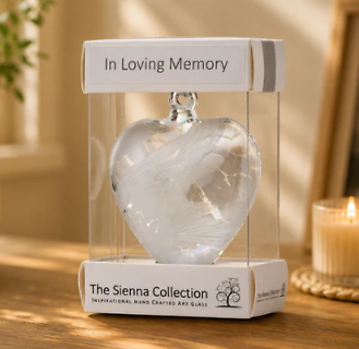 Hand-Crafted Glass Heart