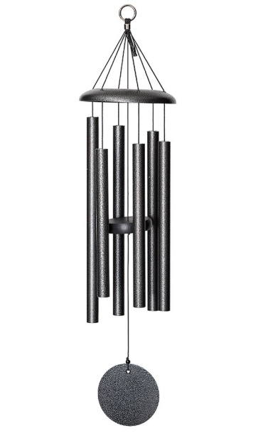 Wind Chime Corinthian Bells 30\" Silver