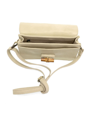 Crossbody Clutch | Bamboo Turnlock