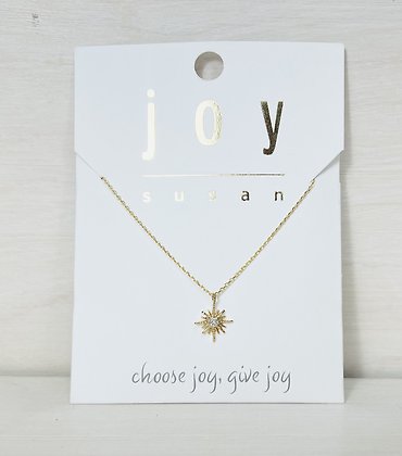 Joy Susan Necklace- Gold Star