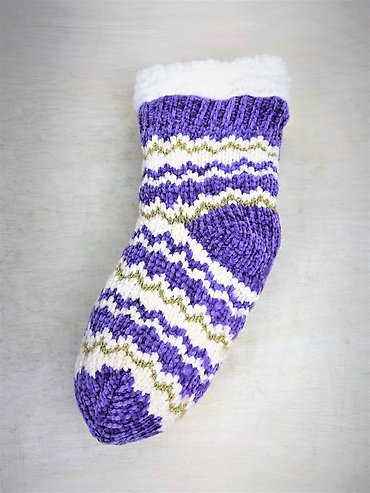 Snoozies Socks | Purple