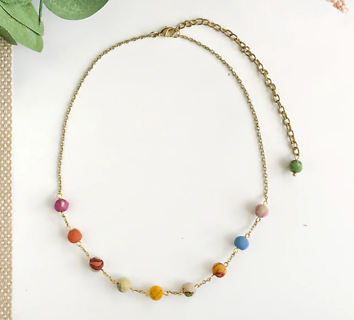 Kantha Cleo Necklace