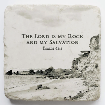 Psalm 62:2 2x2 Magnet