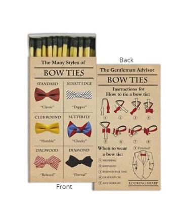 Matches | Bow Ties: Gentleman\'s Advisor