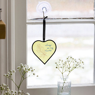 Heart Sun Catcher | Yellow