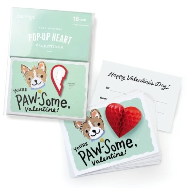 Puppy Pop-Up Valentines