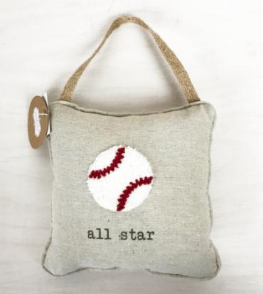 Door Knob Pillow ~ All-Star