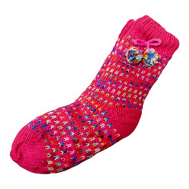Snoozies Dot Socks | Hot Pink