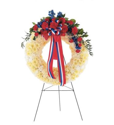 Commemorative Honor Wreath Standing Spray