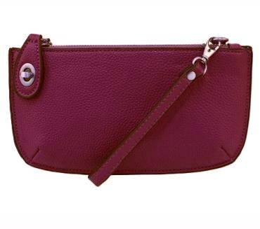 Wristlet Clutch ~ Plum