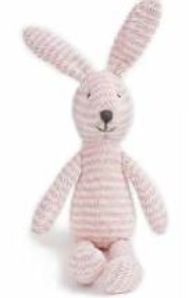 Pink Knit Bunny