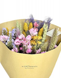 Wildflower Dried Bouquet | Blossom Lilac