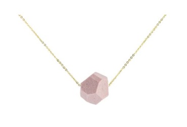 Necklace | Faceted Bead in Mint