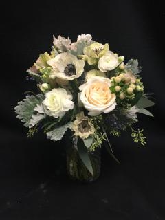 Soft Winter\'s Mist Bridal Bouquet