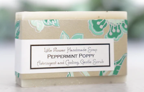 Little Flower- Peppermint Poppy Soap