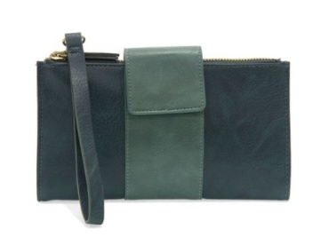 Wristlet/Crossbody Clutch | Dark Turquoise/Teal