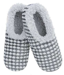 Snoozies Harlequin Socks | Grey