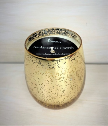 Scented Lima Candle | Gold