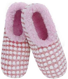 Snoozies Harlequin Socks | Pink