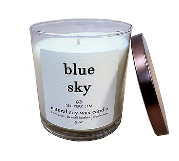 Slippery Elm Candles | Blue Sky