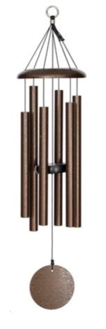 Wind Chime Corinthian Bells 30\" Copper Vein