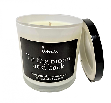 Scented Lima Candle | To The Moon And Back