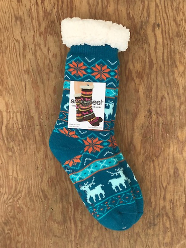 Snoozies Nordic Socks | Teal