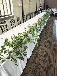 Head Table Greenery