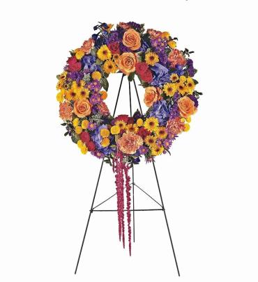 Summer Observance Standing Wreath