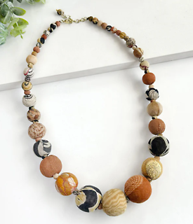 Kantha Desertscape Necklace