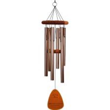 The Lord Bless You.. Wind Chime 30\" Bronze