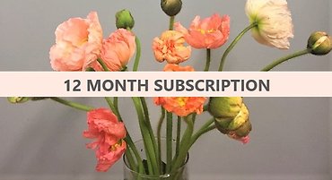 12-Month Floral Subscription