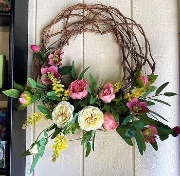 Garden Rose Wreath