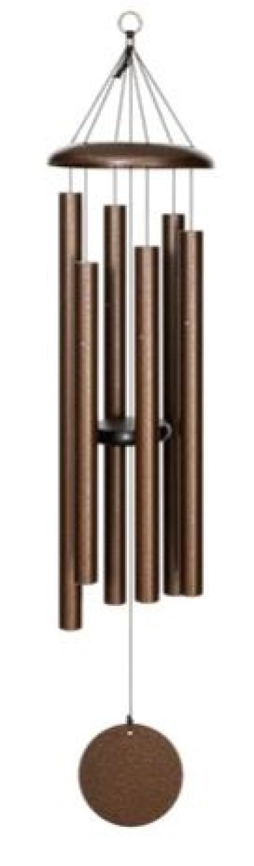 Wind Chime Corinthian Bells 44\" Copper Vein