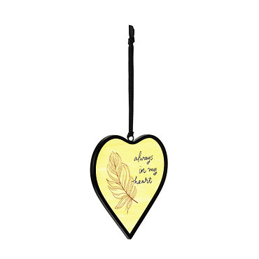 Heart Sun Catcher | Yellow