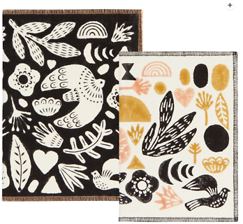 Danica Studio Myth Block Print Notebook- 2 pack